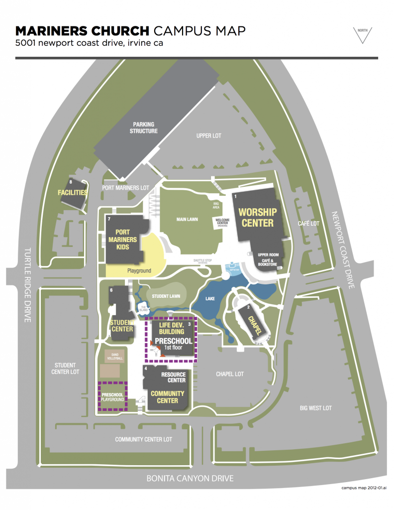 CampusMap Mariners Church Preschool